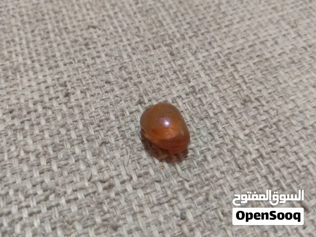 محبس فضه طراز 925 لتأكد الختم موجود تحت ثم الشذره مع حجر عقيق