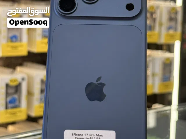 IPHONE 17 PRO MAX (512-GB) UESD LIKE NEW // ايفون 17 برو ماكس 512 جيجا مستعمل  بحاله الجديد