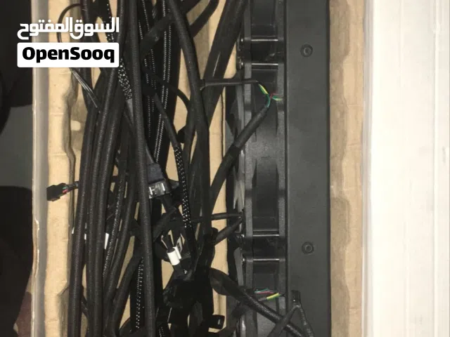 مبرد مائي ثلاث مراوح جديد شغال 100٪ RGB