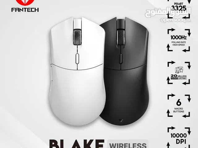 Fantech Blake WGC5 Wireless Gaming Mouse ماوس وايرليس فانتيك جديد مكفول