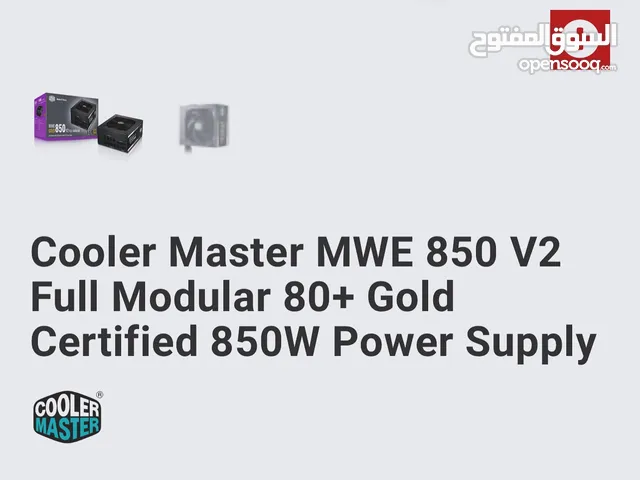 Cooler Master MWE 850 V2 Full Modular 80+ Gold Certified 850W Power Supply