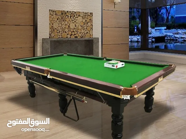 طاولة بلياردو (8 قدم و9قدم)