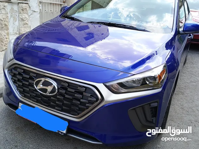هيونداي أيونيك هايبرد 1600cc /ازرق نيلي/2021/نخب واريد أمريكي/ليست بحاجه لأي صيانه/ مالك واحد الاردن