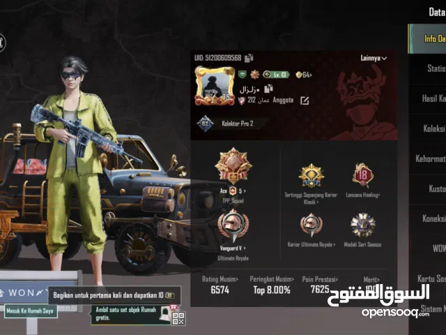 Pubg Accounts and Characters for Sale in Al Batinah