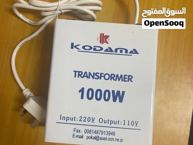 ترانسفورمر او محول الطاقة من 220 فولت إلى 110 ڤولت بقوة 1000 واط