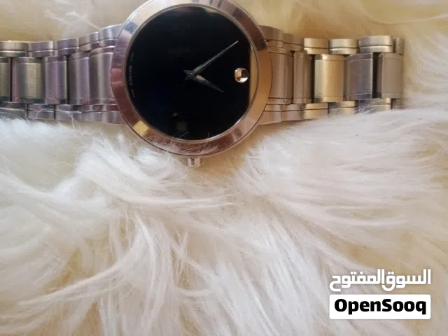 ساعة موفادو ستيري بلاك ميوزيوم 40 مم من الكريستال الياقوتي.صنع سويسري مستعملة