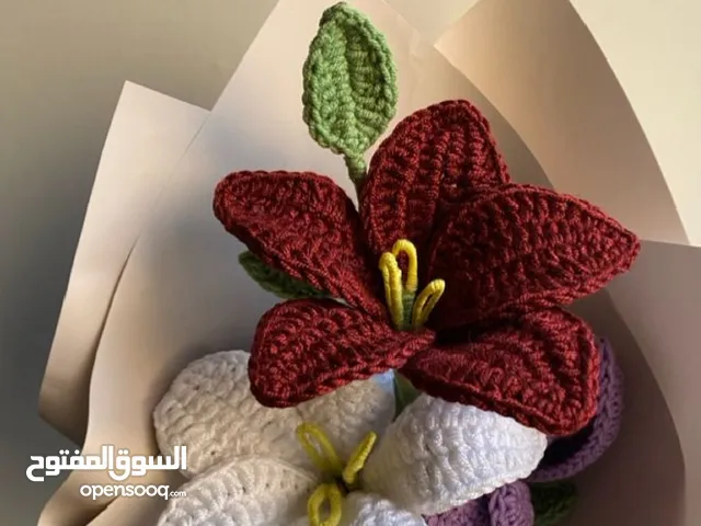 كروشيه حسب الطلب -تصوير قبل التسليم في توصيل لبعض المناطق