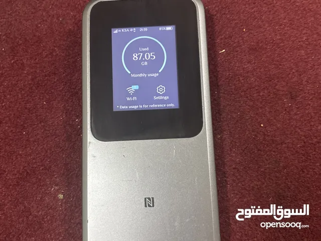 جهاز راوتر متنقل ZTE مستخدم نظيف استخدامي الشخصي للتواصل واتس اب فقط