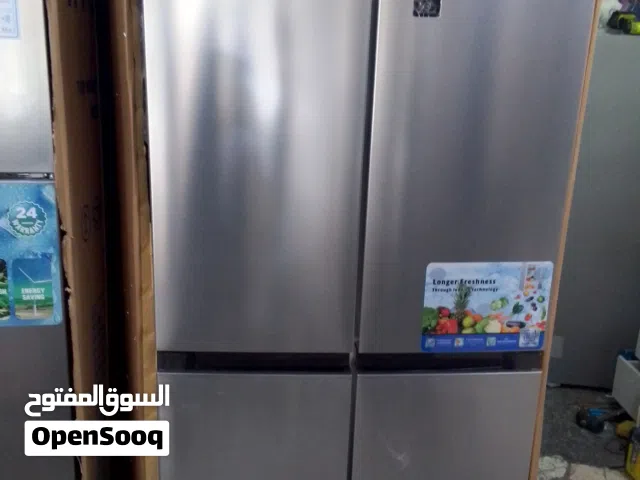 ثلاجة سامكس اربع ابواب سايد باي سايد 500لتر ستالس ستيل أعلى توفير للكهرباء