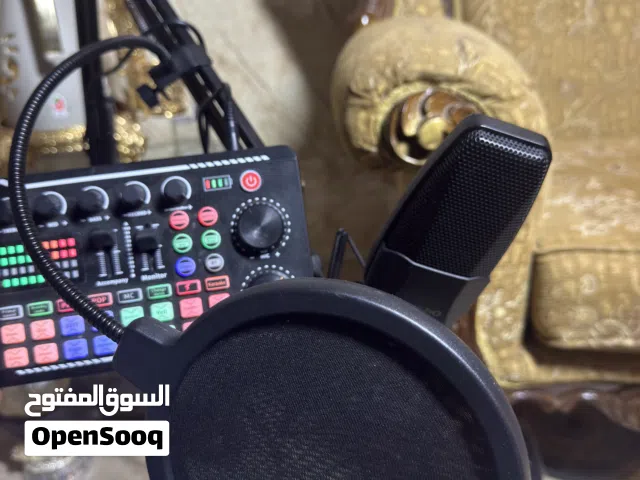 � مايك Lensgo KD96 + كرت صوت Live Sound Card احترافي  عدة بث وتسجيل كاملة بسعر مجنون