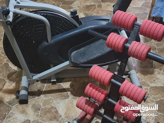 جهاز الجري + جهاز تقوية عضلات الضهر و البطن واليدين