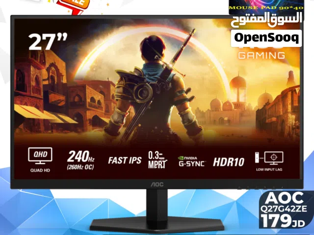 27" Aoc monitors for sale  in Amman