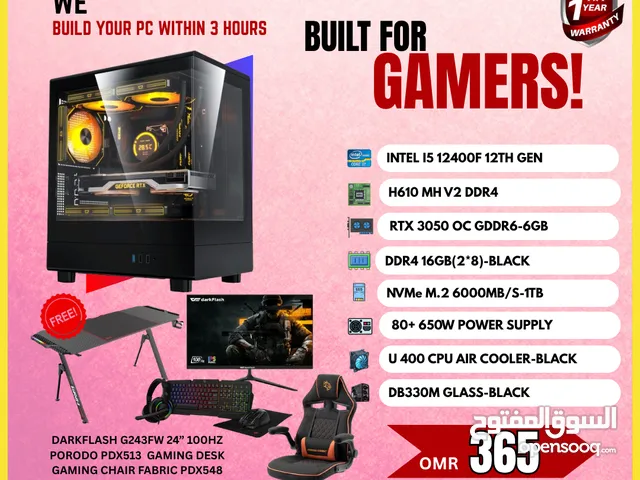 Gaming PC Build – OMR 365/- Only!