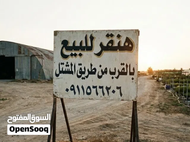 هنقر للبيع في موقع ممتاز بالقرب من طريق المشتل