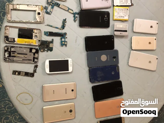 هواتف سامسنك ونوكيا وهواوي اجهزه بدها شاشات واجهزه قطع