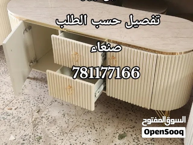 طاولات بلازما شاشه شرايح ليزر مع سطح بديل الرخام ماشاء الله تبارك الله