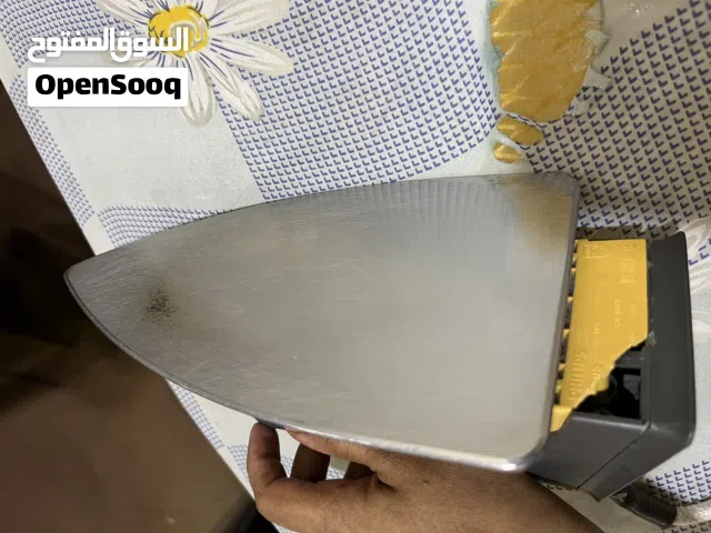 Ironing board with Philips iron box