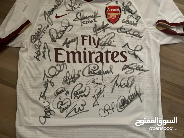 Arsenal Signed Legends Shirts