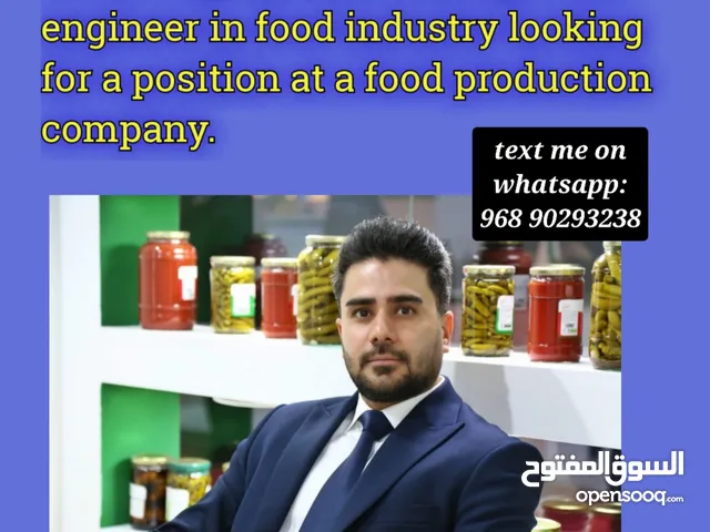 food industry manager and engineer