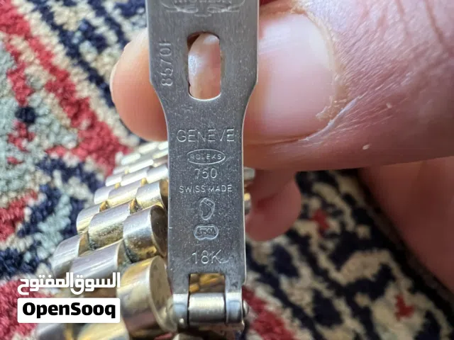 ساعة رولكس اصليه ذهب عيار 18 هديه من معمر القذافي نفسه سنه 1996 للبيع لاعلي سعر