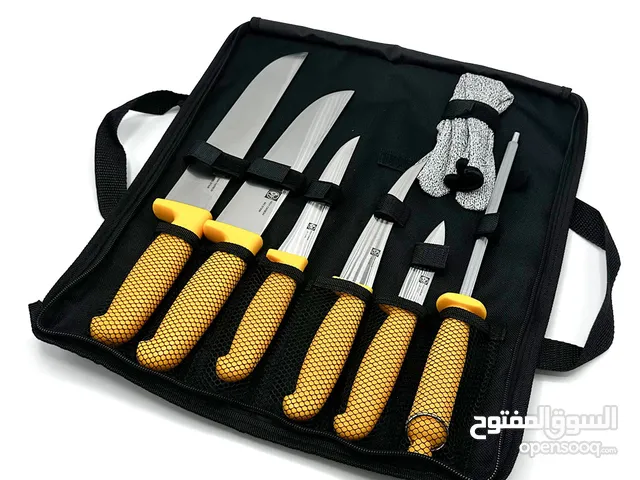 Pochette de Couteaux Professionnelle 7 pièces – حقيبة سكاكين