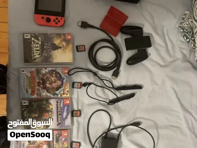 Nintendo switch 2019 refresh بالعلبه بتاعته