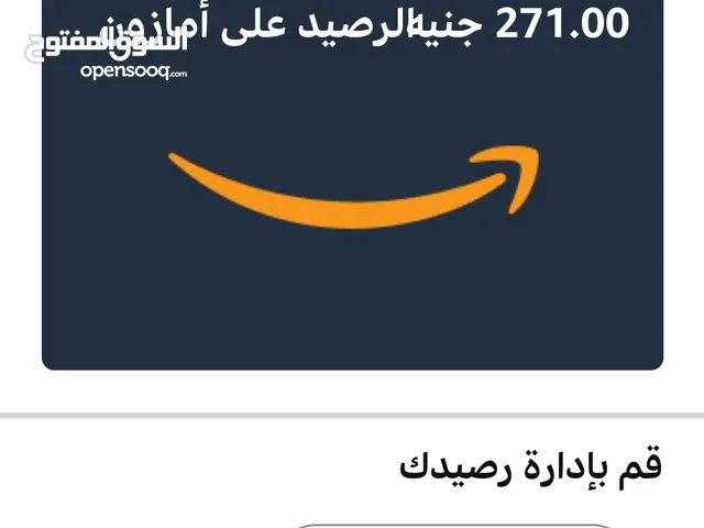 Amazon gaming card for Sale in Cairo