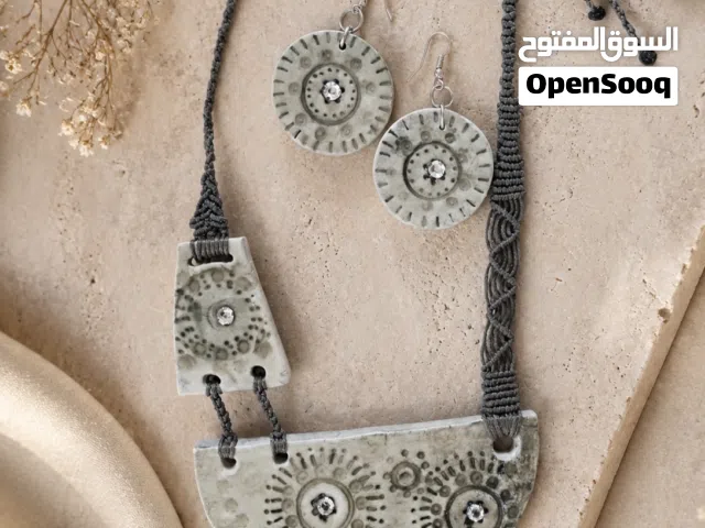 handmade macrame necklace