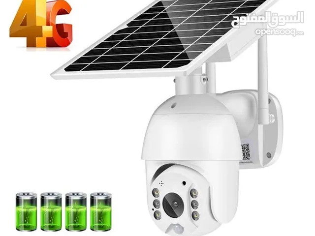 ‏كاميرات مراقبة بالطاقة الشمسية