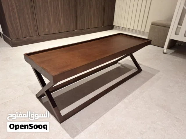 Modern wood table طاولة خشب مودرن