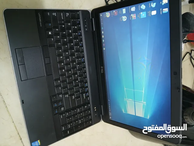 جرافيك لابتوب...ديل e6540 كور i7 جيل رابع رام 8 جيجا هارد ديسك 256 جيجا ssd مع 2 جيجا جرافيك amd