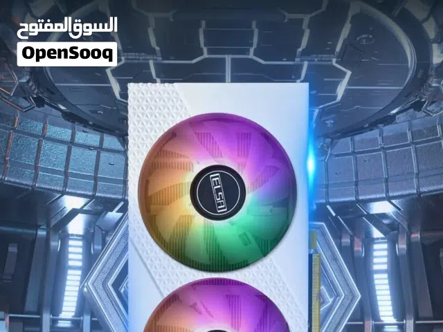 كرت شاشة AMD RX580 8GB وباور سبلاي 730w للبيع بسعر عرطة