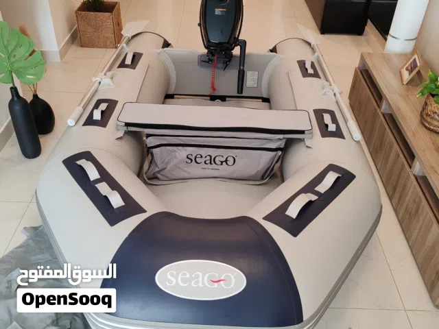 UK made Seago spirit 270 Tender rib boat with 6hp Hangiki outboard Engine