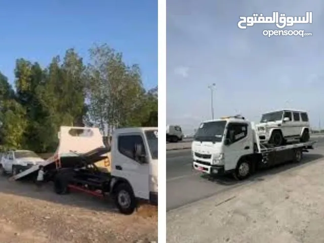 نقل سيارات وسطحات ومعدات بناء ونش داخل عمان وخارجها مسقط بريك دون سطحه رافعه سيارات