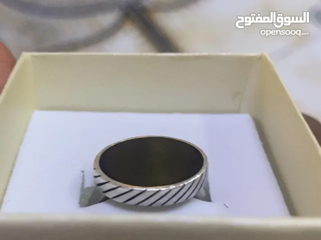 خاتم فضه جديد سعر الشراء 20 ريال