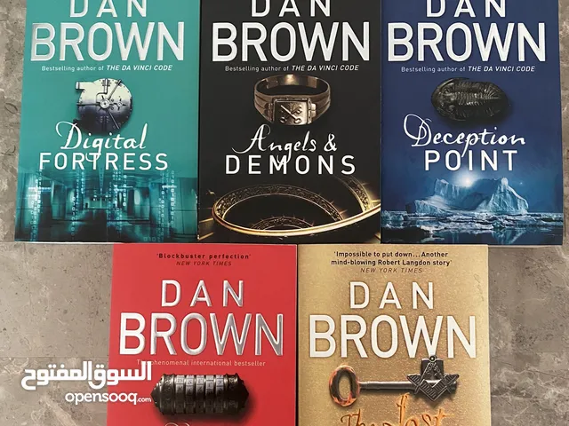 Dan Brown Thriller Book Set – Brand New
