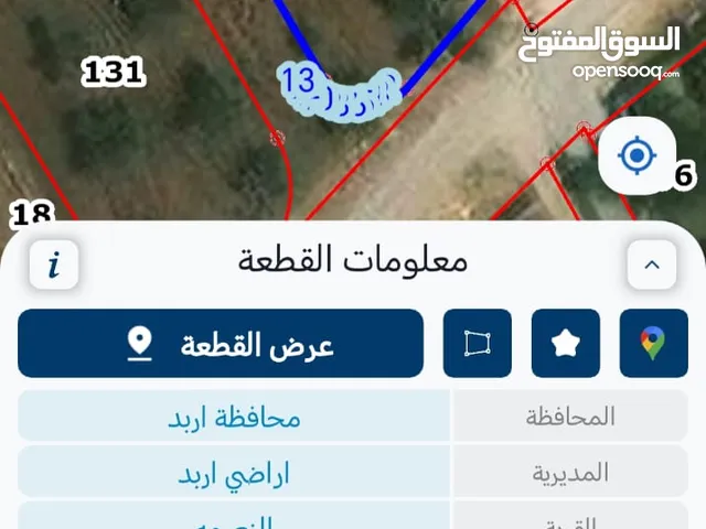 Residential Land for Sale in Irbid An-Nuayyimah