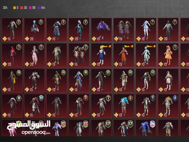 Pubg Accounts and Characters for Sale in Amman