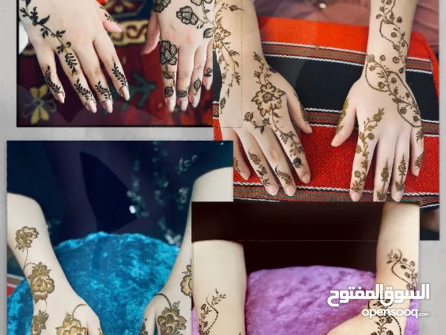 Professional henna artist