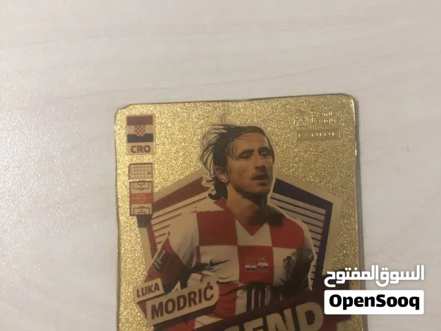 بطاقة لوكا مودريتش "Legend" ذهبية نادرة - Panini Adrenalyn X