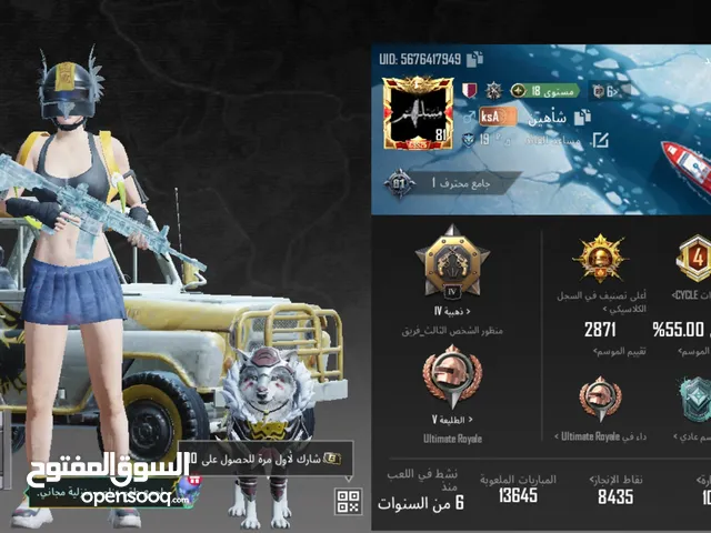 Pubg Accounts and Characters for Sale in Rif Dimashq
