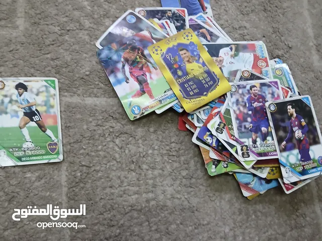 كروت لاعبين اندرهم مارادونا