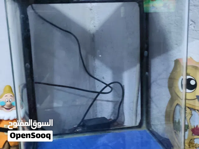 حوض سمك مستعمل للبيع مع ماطور