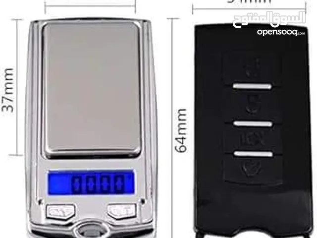 ميزان جيب رقمي الكتروني صغير 200 جم / 0.01 جرام للمجوهرات عالي الدقة على شكل مفتاح سيارة
