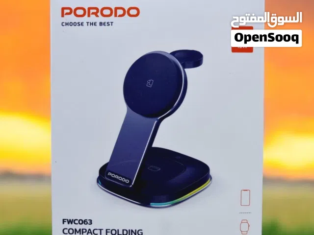PORODO COMPACT FOLDING WIRELESS CHARGING STAND