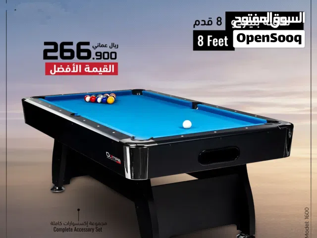 طاولة بلياردو 8 قدم احترافية من سبورتس فور ليس.