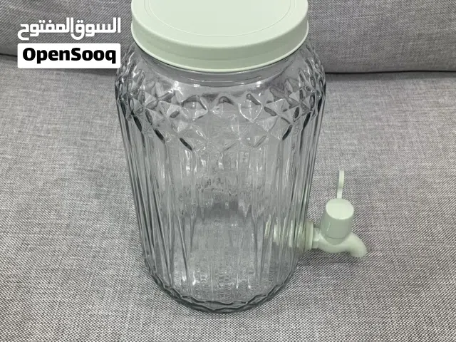 IKEA Glass Container 4 Liters ماركة ايكيا تقريباً جديد حجم 4 ليتر