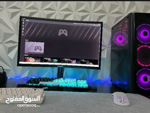 للبيع كمبيوتر جيمنج (PC Gaming) بحالة اكثر من ممتازة - RTX 4060 + شاشة Samsung 144Hz