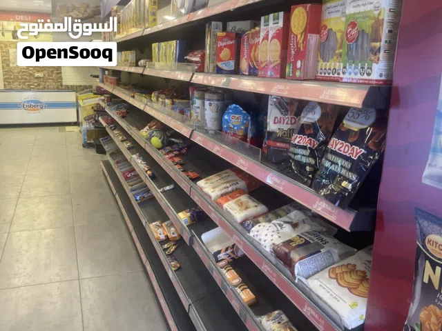 ارفف سوبر ماركت بحاله الوكاله للبيع نيروخ لون اسود ملوكي ارفف كامل السوبر ماركت للبيع خلدا ام السماق