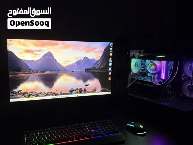 بي سي جيمنج كامل (بكج جاهز) i5 12th & RTX 3050 تبريد مائي ورامات DDR5 - قمة النظافة (شبه جديد)